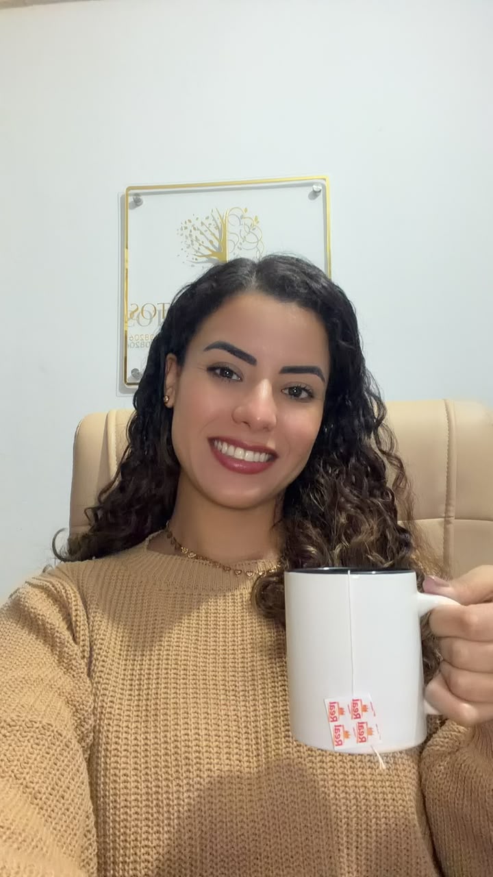 Amanda em evento profissional